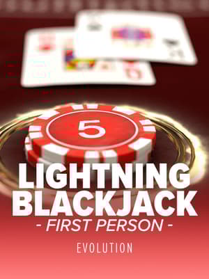 First Person Lightning Blackjack